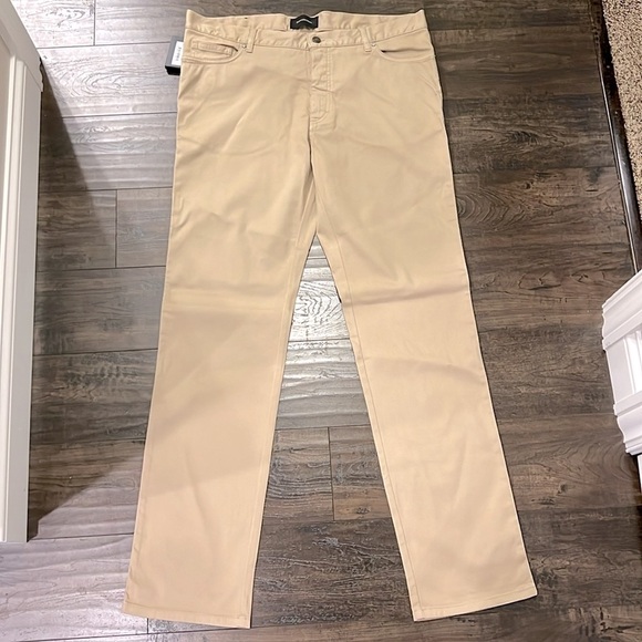 NWT ZEGNA Beige Stretch Jeans - 40 - Picture 2 of 7